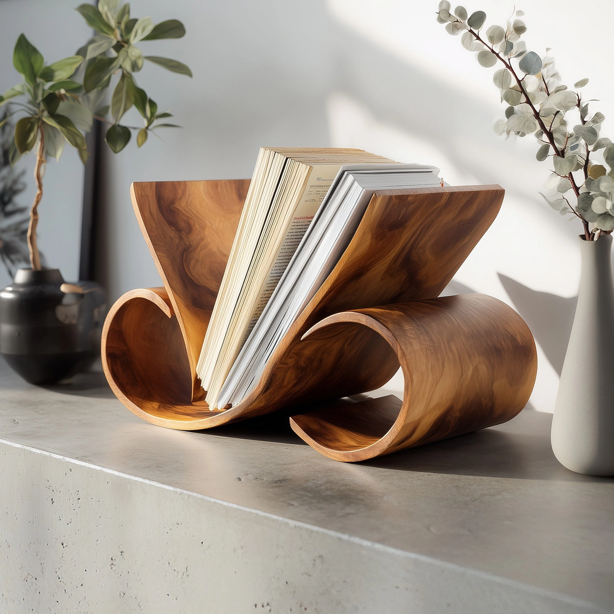 Arcleaf Wooden Book Stand